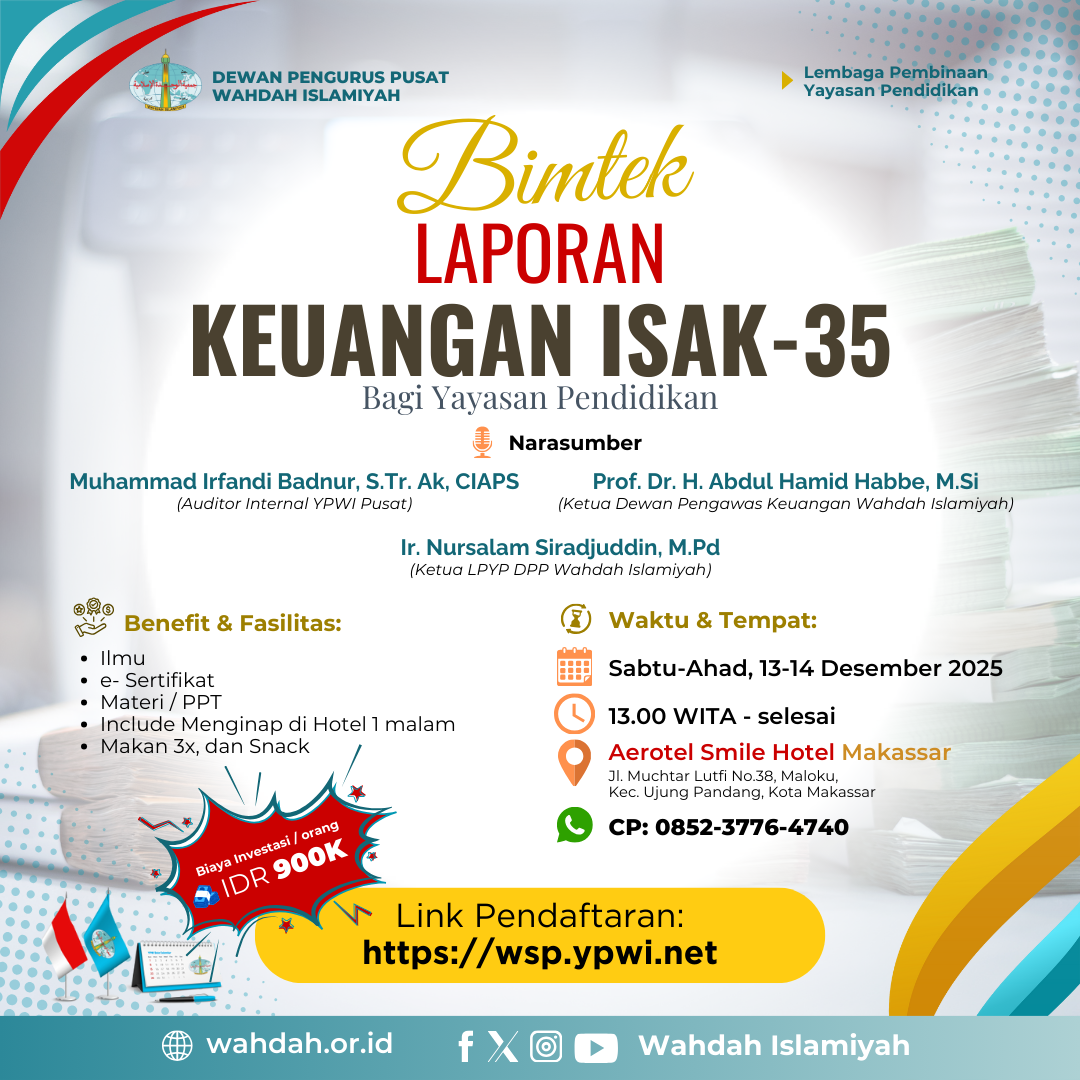 Bimtek Laporan Keuangan ISAK-35